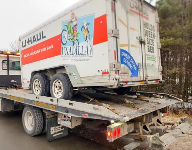 Accident vehicle towing and recovery service by Tow Master Towoing Toronto